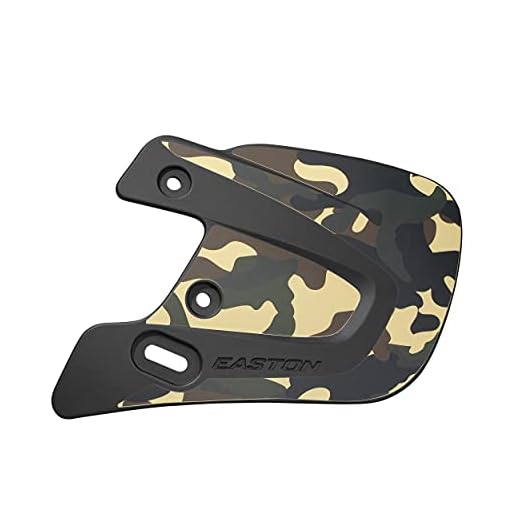EASTON Batting Helmet Extended JAW GUARD 2020 Left Handed and Right Handed Batter Options Fits EASTON PRO X , Z5 2.0 , Z5 , & ALPHA Batting Helmets | Baseball Softball