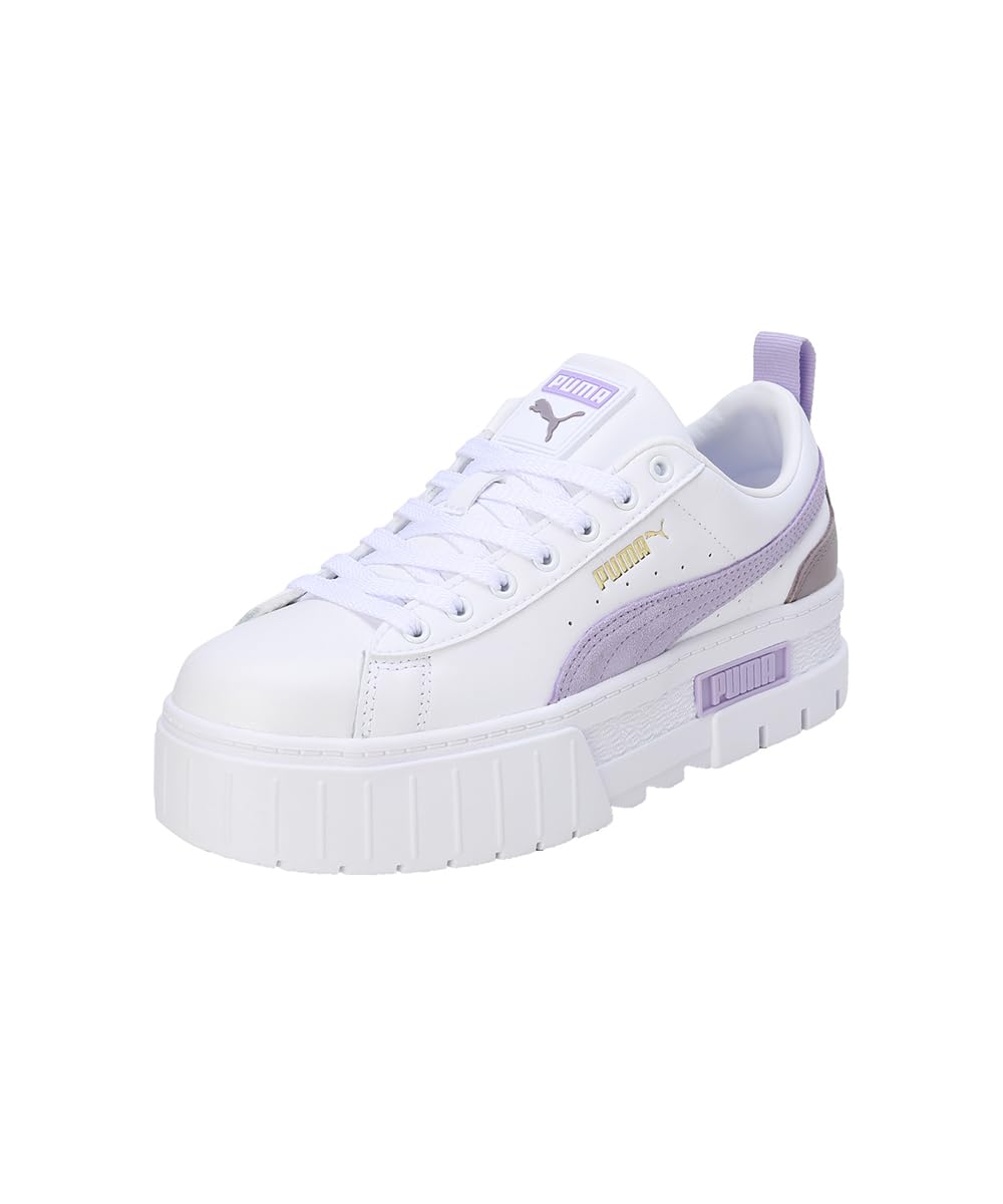 See full amazon price history chart for Puma Womens Mayze LTH WNs White-Vivid Violet-Quail Sneaker - 4.5 UK (38198339) Puma Womens Mayze LTH WNs White-Vivid Violet-Quail Sneaker - 4.5 UK (38198339) (B0CV33GP4P) Amazon Price History, Amazon Price Tracker