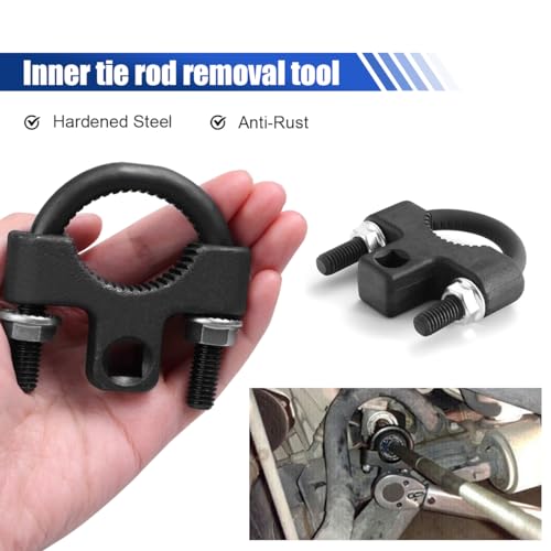 image for smilfuy Inner Tie Rod Removal Tool, 3/8 inch Carbon Steel Low Profile 