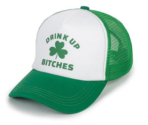 Image of Shamrock-Green Baseball-Cap for Men-Women - St Patrick's Outdoor Sun Hat Breathable Sports Golf Peaked Hat