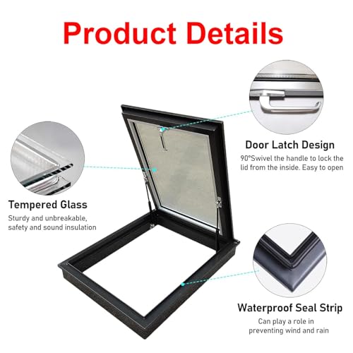 Trampilla de acceso personalizable con marco hermético de aluminio 4