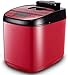 Produktbild Automatische Brotbackmaschine 12 Preset-Funktionen, Digitalisieren intelligente schnell Home Küche Bäckerei Brot-Maschine, 550W Weiß leilims (Farbe: rot) RVTYR (Color : Red)