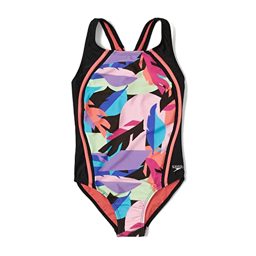 Image of Speedo Girls Printed Sport Splice