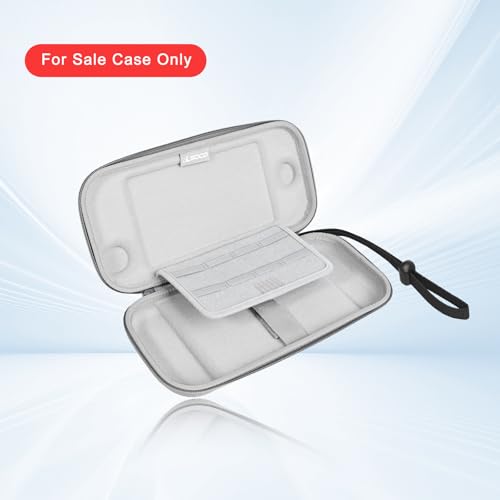 Image of RLSOCO Slim Case for Nintendo Switch 2 Game Console with 8 Game Card Slots - Grey (Case Only)