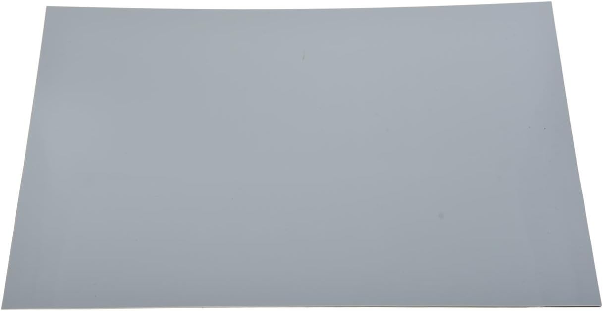 Dopro Uncut 11"x17" DIY Blank Guitar Bass Pickguard Material Sheet Scratch Plate Material Sheet 29x43cm White 3 Ply (WBW) (Cut Your Own Pickguard)