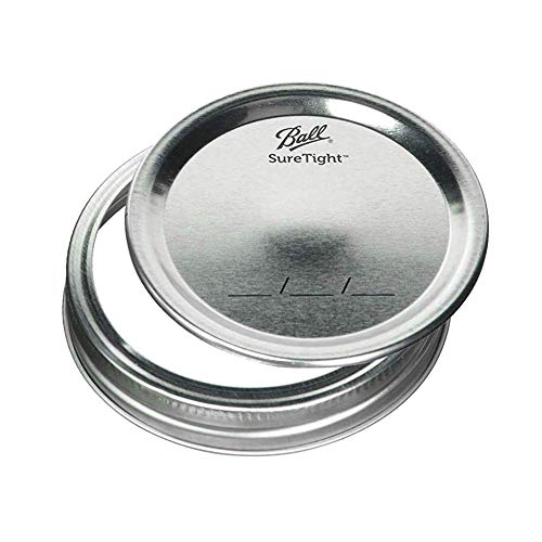 Ball 16-oz Wide Mouth Pint Mason Jars - 2-Pack with Lids & Bands