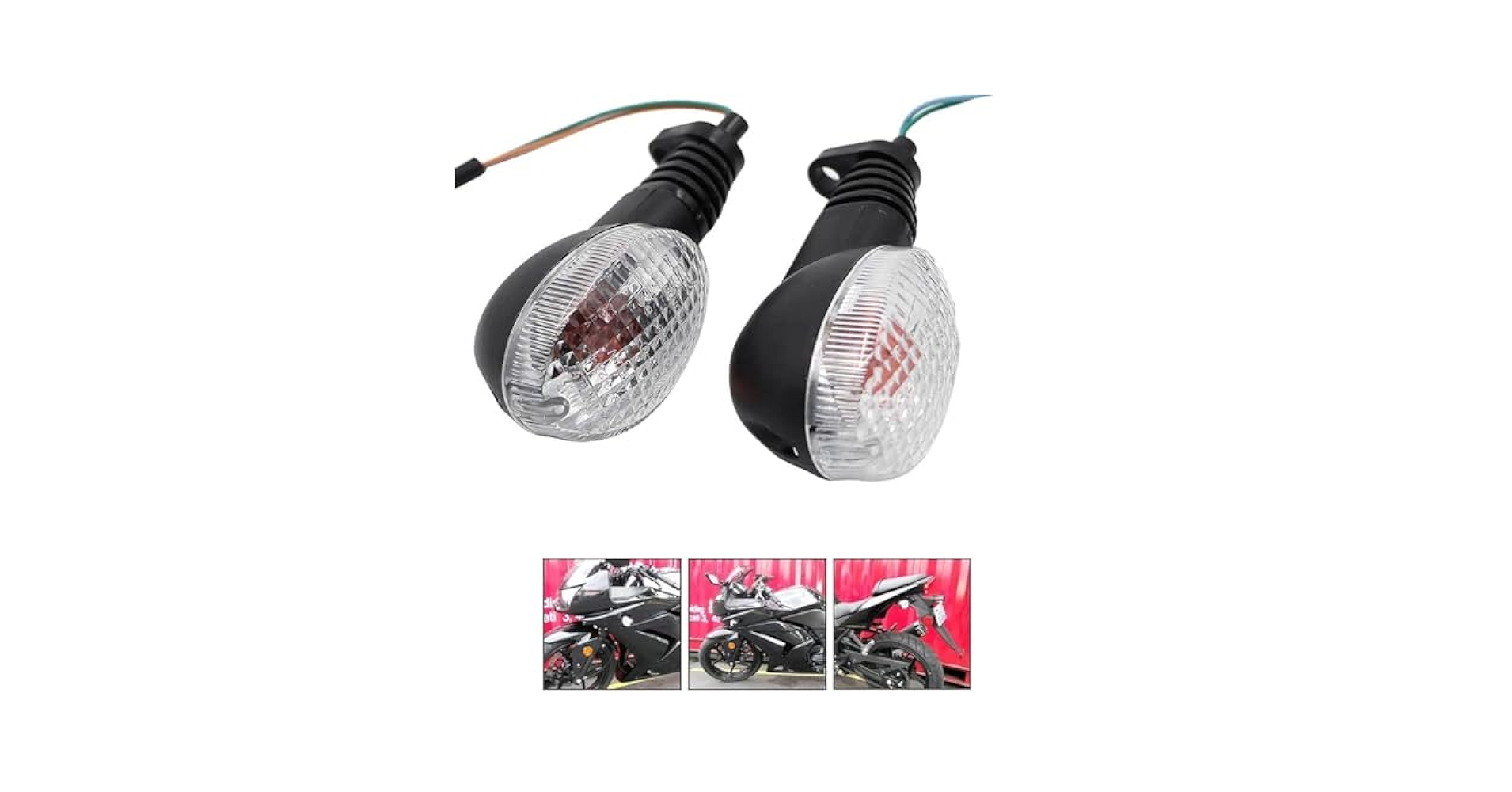 Amazon.com: motoparty Motorcycle Turn Signals For KAWASAKI