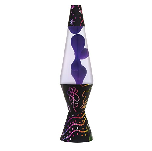 Lava Lite 2188 14.5-Inch Lava Lamp with Black Scratch Off Base