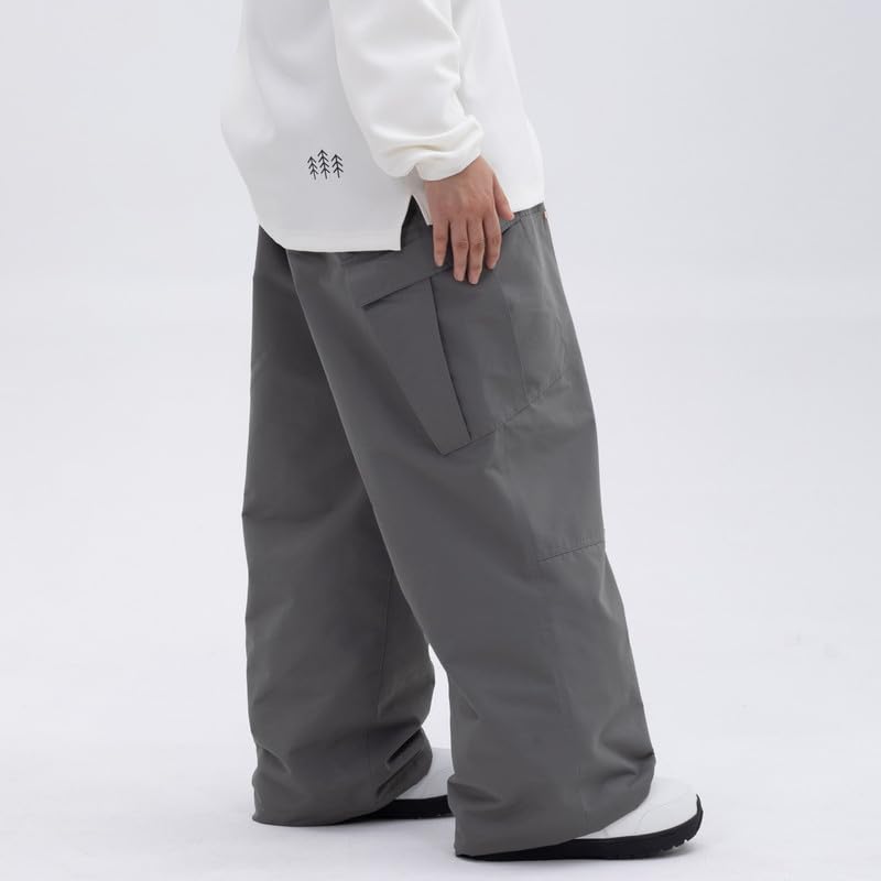 SNOWVERB Damen und Herren, superweit, 15 K, wasserdicht, Snowboard-Skihose, Arbeitskleidung, lockere Passform, Schneehose für Wintersport