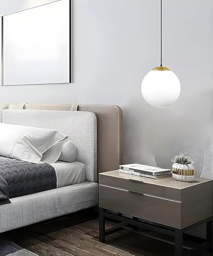 Image of Mahganya Decoration Modern Ceiling Lamp for Living Room, Office,Bedroom Lamp with All Fixtures and Fitting White Design Hanging Antique Fitting (White Gold Cap)