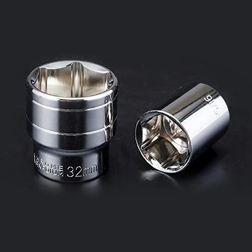 Flzosper 46-Piece 1/4-Inch Screwdriver Drive Socket & Bit Set Combination With Reversible Ratchet Wrench Tools Kit For Auto Repairing & Household With Storage Case #TOP3