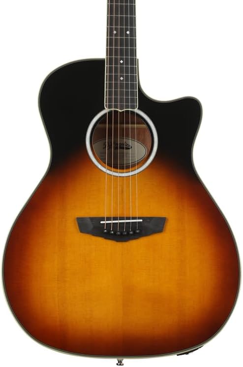 D'Angelico Excel Gramercy Grand Auditorium Guitarra Acústica-Eléctrica - Vintage Sunburst