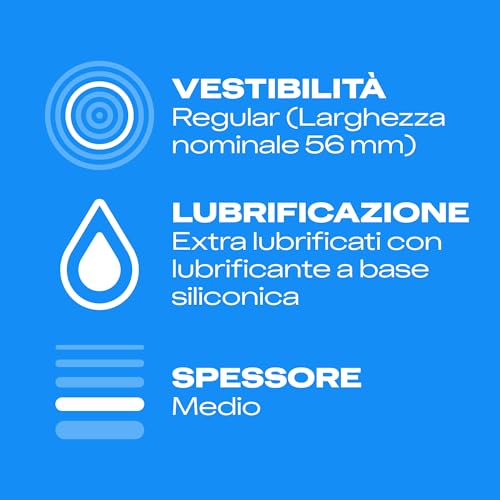 Durex Settebello Jeans, Preservativi Durex Classici, Formato Convenienza, Vestibilità Regular, 40 Profilattici - immagine 6