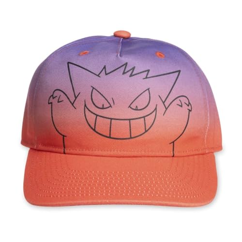 Sombrero Gengar ala curva para evitar reflejos con diseño degradado cómodo 2