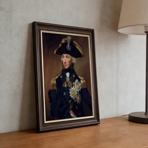 Impression sur toile d'Horatio Nelson de Lemuel Francis Abbott 40x61 cm - 5