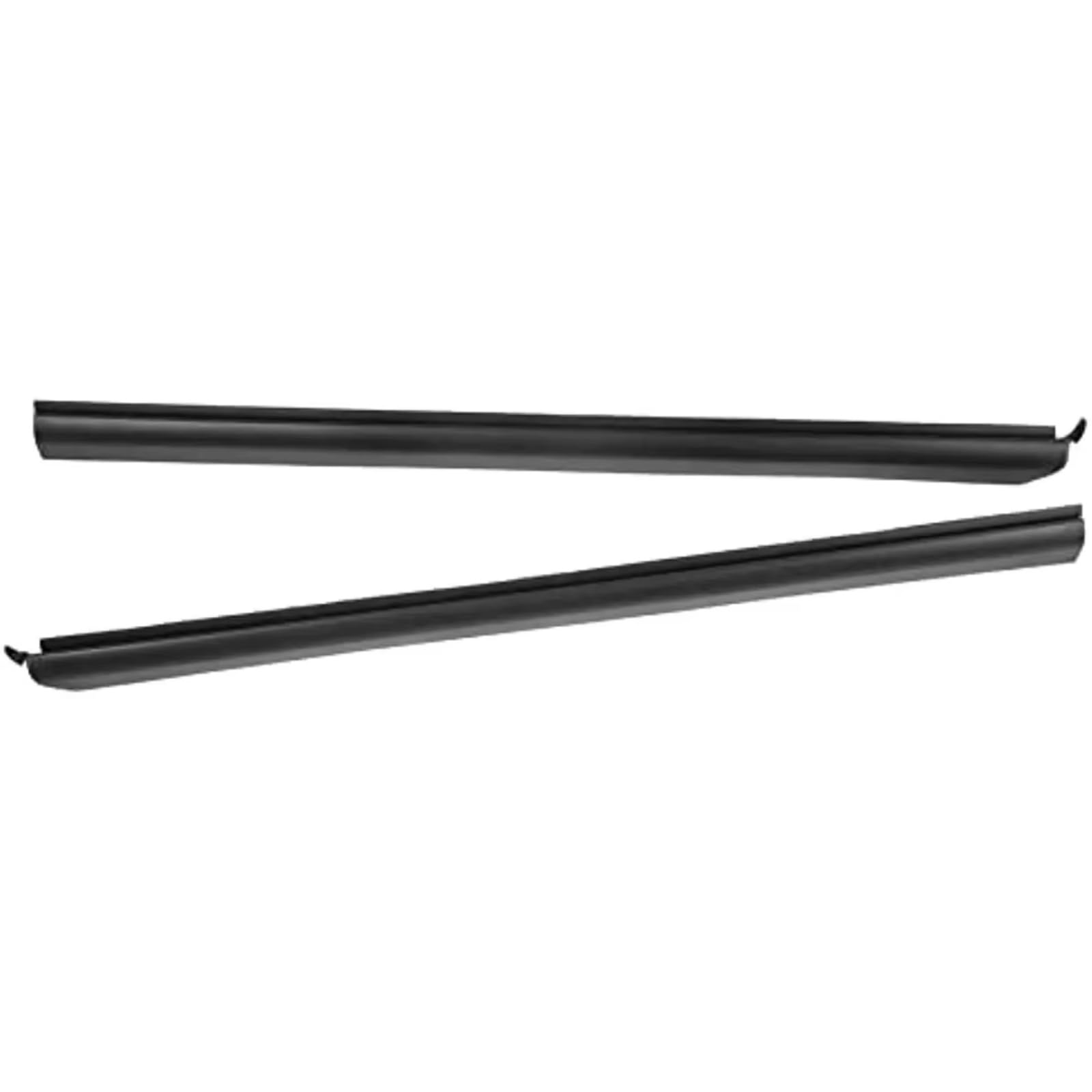 Pbqenxb One Color For Ranger 1999-2011 Door Weather Stripping 6L5z-1021452-Aa 2 Pieces 1 Set Door Weatherstrip Window Seal Trim Kit Outer Window Weatherstrip