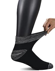 Black With Grey Heel