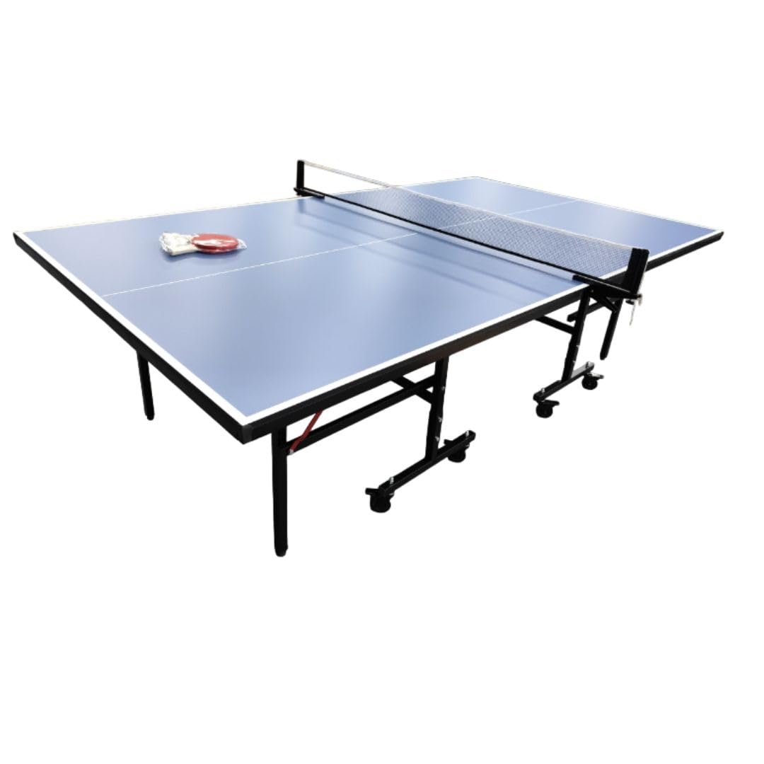 TAVOLO DA PING PONG - Dimensioni Regolamentari - INCLUSO SET COMPLETO Racchette, Palline e Rete - Da Interno