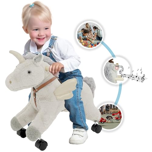 La mejor selección de Ponycycle Mexico para comprar hoy. 45 Juguete Montable A Pedal Mecedora para Niños de Figuras de Animales (Gris)