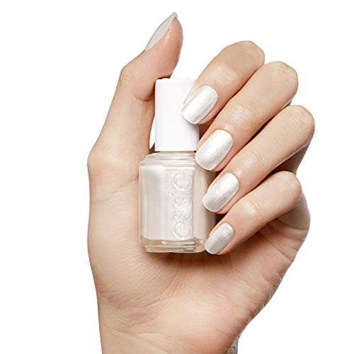 Essie Nagellack für farbintensive Fingernägel, Nr. 4 pearly white, Weiß, 13,5 ml – Bild 5