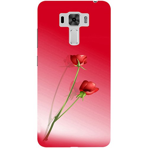 Image of Red Roses Design 3D Printed Hard Back Case Cover for Asus Zenfone 3 Laser ZC551KL 4G