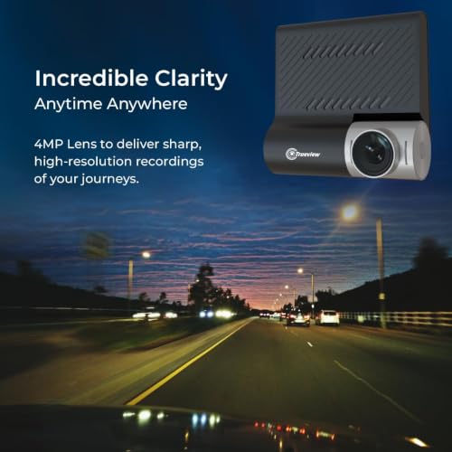 Image of 4G Dash Cam with Live Tracking | Trueview 4MP QHD, GPS