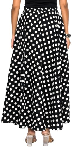 Image of Premium Cotton Skirt for Women with Pocket, Free Size