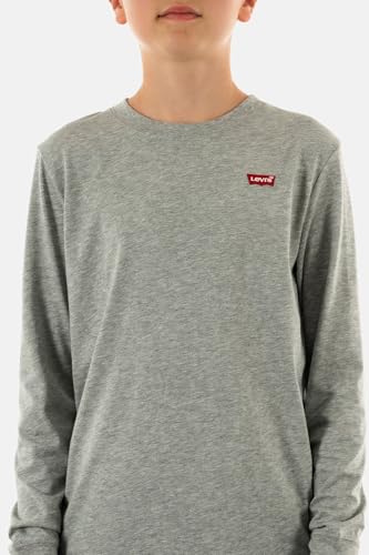 Levi's Lvb L/S Batwing Chesthit Tee, Maglietta Bambini E Ragazzi, Grigio (Grey Heather), 14 Anni - 3