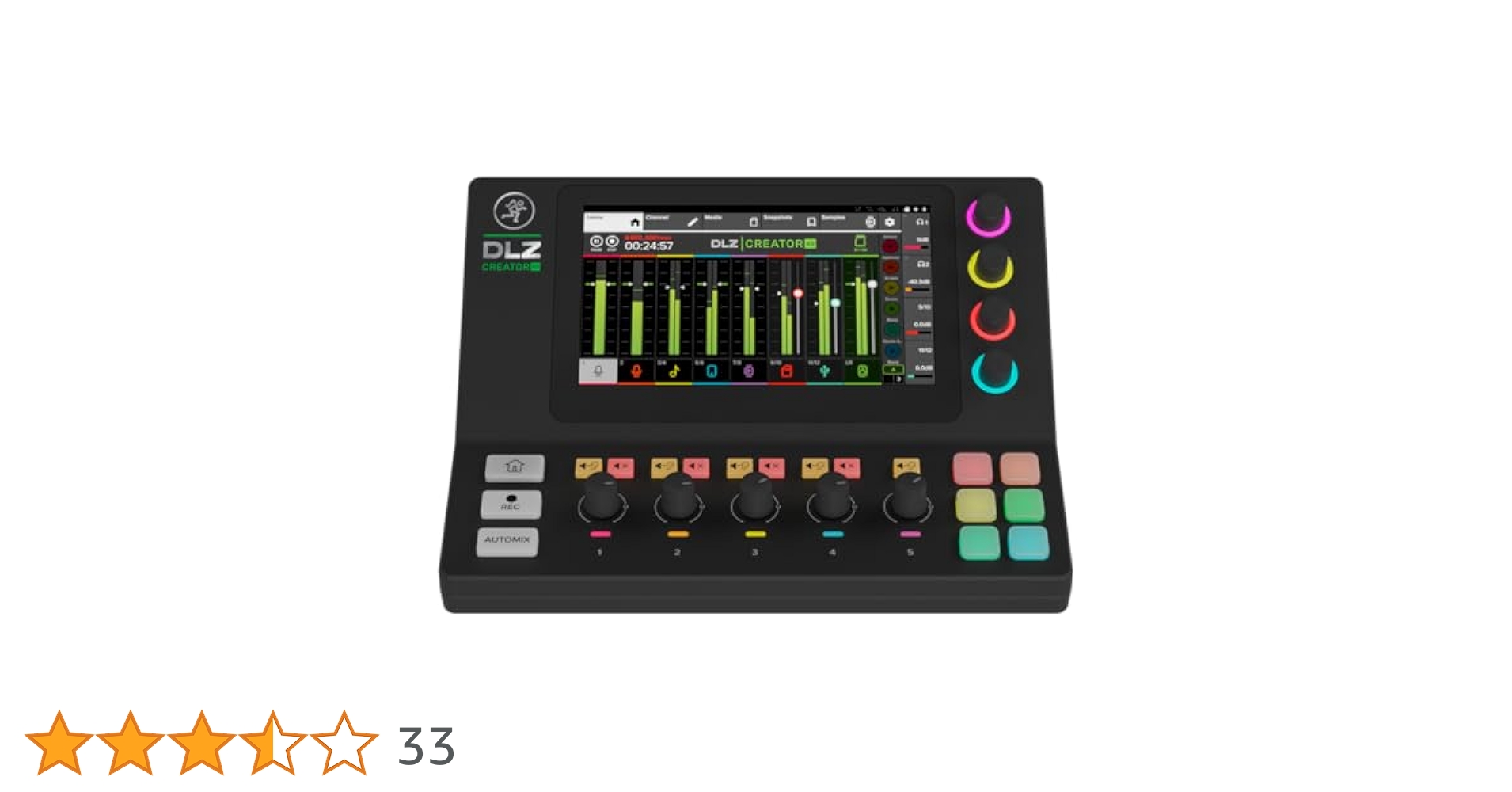 mackie DLZ Creator xs デジタルミキサー 極美品 Mackie DLZ Creator XS Compact Digital Mixer | IDJNOW