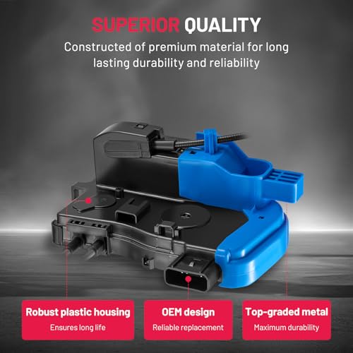 Image of SYERAL Power Door Lock Actuator 814202V000 81420-2V000 RR Rear Right Passenger Side Latch Motor Compatible with Hyundai Veloster 2012-2017