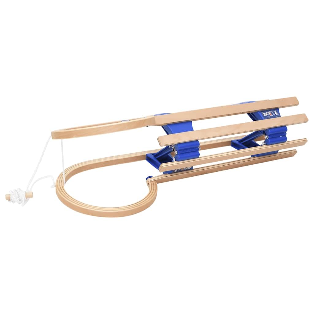 Genérico Trineo Plegable de Madera contrachapada 110 cm,Deportes,Actividades al Aire Libre,Actividades y Deportes de Invierno,Trineos-93699