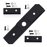 HandyTek Shredder/Chipper Blade Kit w/Screws 742-0544,742-0571,942-0571,981-0490,781-0490 Compatible with Craftsman/Troy-Bilt/MTD