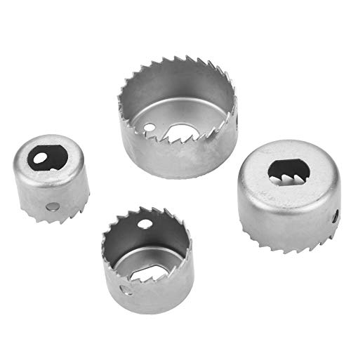 Set de brocas sierra de copa para madera 4 piezas miniatura 6