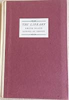 The LIBRARY: RHODE ISLAND SCHOOL of DESIGN. B001P6BB9W Book Cover