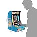 Arcade1Up Class of ‘81 Ms. PAC-Man/Galaga Countercade – 3 Classic Games, Retro Game Console for Home, Portable Console with 7-inch Screen, Table-top Video Game for Game Room