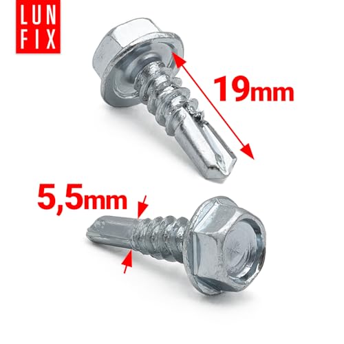 Miniatura 3 de Abrazaderas Metalicas Para Tubos 30x20 Mm 10 Piezas Con Tornillos Autoperforantes, Grapas Para Cables Pared Y Abrazadera Metalica Para Tubo Para Fijacion Segura Color Zinc Lun Fix