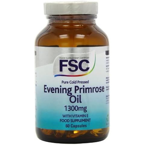 FSC 1300mg Evening Primrose Oil - Pack of 60 Capsules Cover