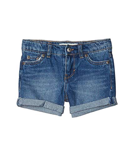 Girls Girlfriend Fit Denim Shorty Shorts