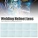 10Pcs 138x122mm Welding Helmet Protective Lens, Transparent Spare Plate for Industrial Supplies, Welding Tools
