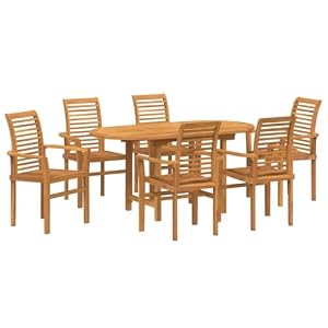 Generisch Generisch Garten Essgruppe 7 pcs Braun Massivholz Teak,Möbel,GartenMöbel,GartenMöbel-Sets,3383948 Generisch Generisch Garten Essgruppe 7 pcs Braun Massivholz Teak,Möbel,GartenMöbel,GartenMöbel-Sets,3383948