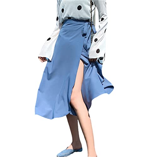 Jupe longue d'été taille haute ajustable pour sublimer toutes les morphologies