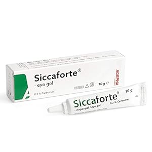 Siccaforte | Intensieve gel voor droge ogen met carbomeer | Glad, bevochtigend en helend voor frisse ogen | Kalmeert…