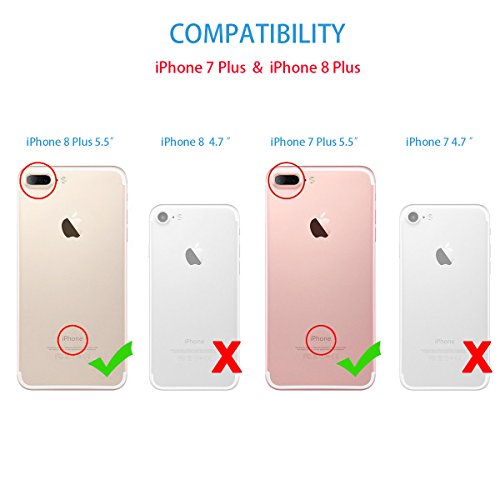 Fingic Iphone 7 Plus Case,Iphone 8 Plus Case Pineapple, Floral Pineapple Ultra Slim Case Hard Pc Soft Rubber Anti-Scratch Shockproof Protective Case Cover For Iphone 7/8 Plus (Pink02) #TOP5