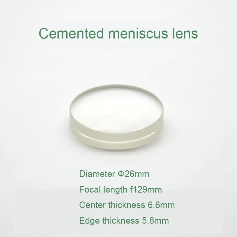 Lente Convexa acromática de 52mm para renovar visores ópticos de microscopio 2