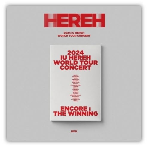 Amazon.co.jp: IU - [ HEREH ] WORLD TOUR CONCERT 公式 韓国