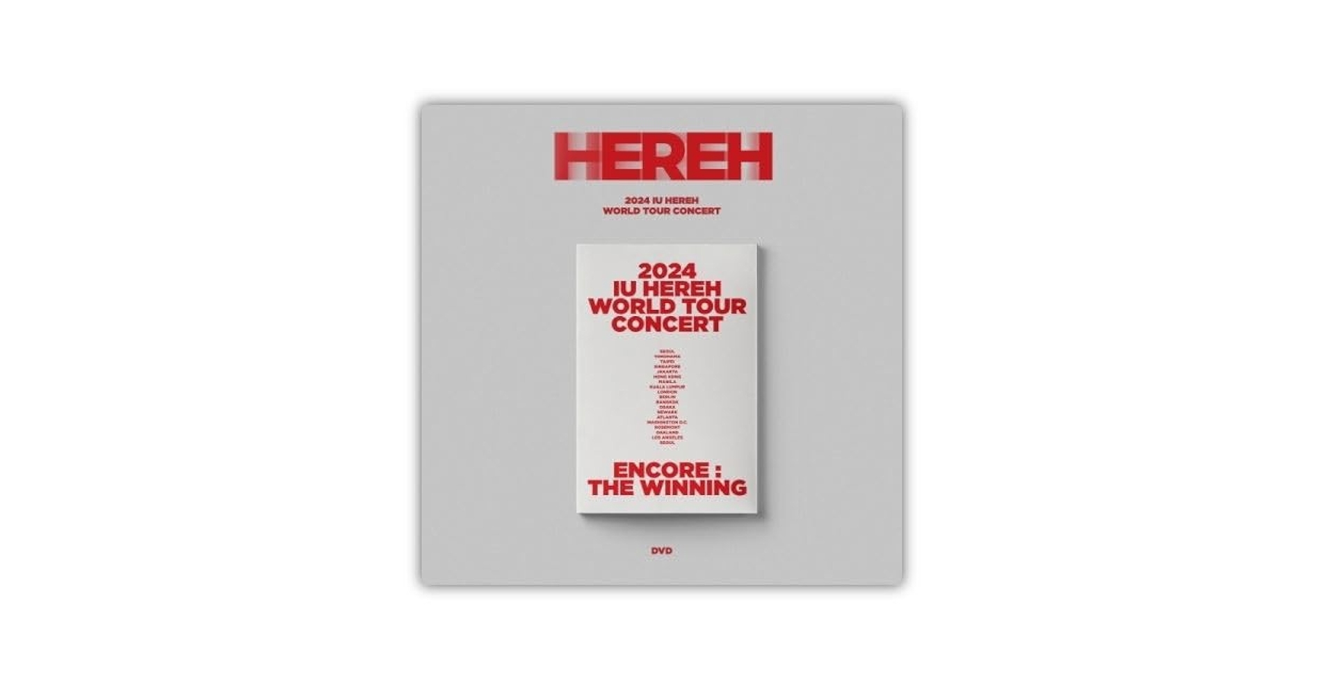 Amazon.co.jp: IU - [ HEREH ] WORLD TOUR CONCERT 公式 韓国