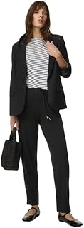 Marks & Spencer Women's High Rise Viscose Rayon Tapered Casual Pants Price In India