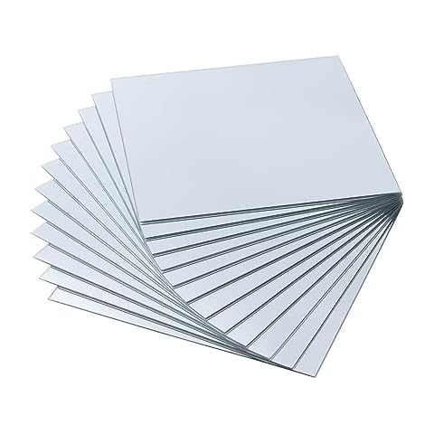 DEMAIKE Set of 12 Wall Mirror Tiles Cover