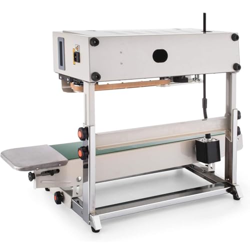Sigillante continuo automatico della banda, sigillatore verticale di controllo della temperatura digitale per l'imballaggio efficiente del film della borsa