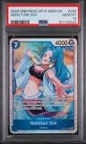 Graded 2026 One Piece Nefeltari Vivi #025 Trading Card Game PSA 10 Gem Mint